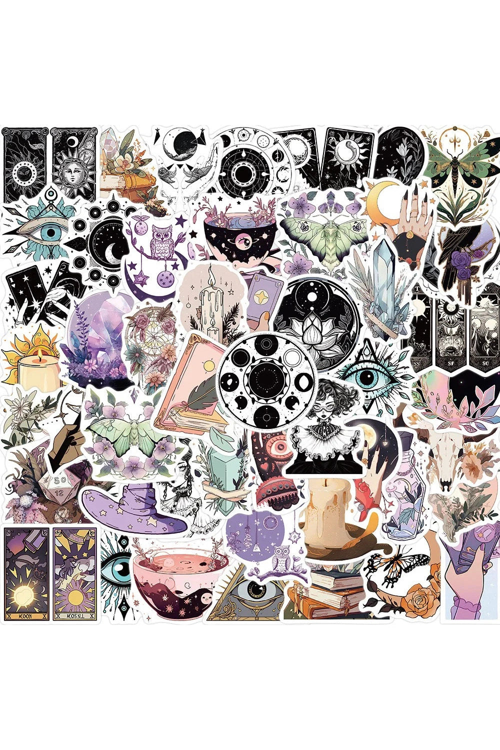 Magic Witch Scrapbooking Stickers