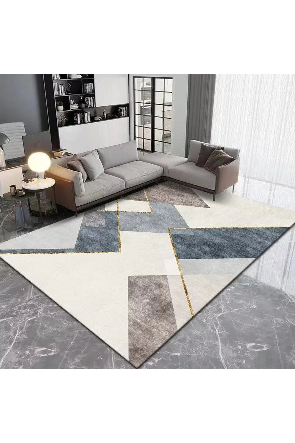 Grey Deluxe Entrance Rug