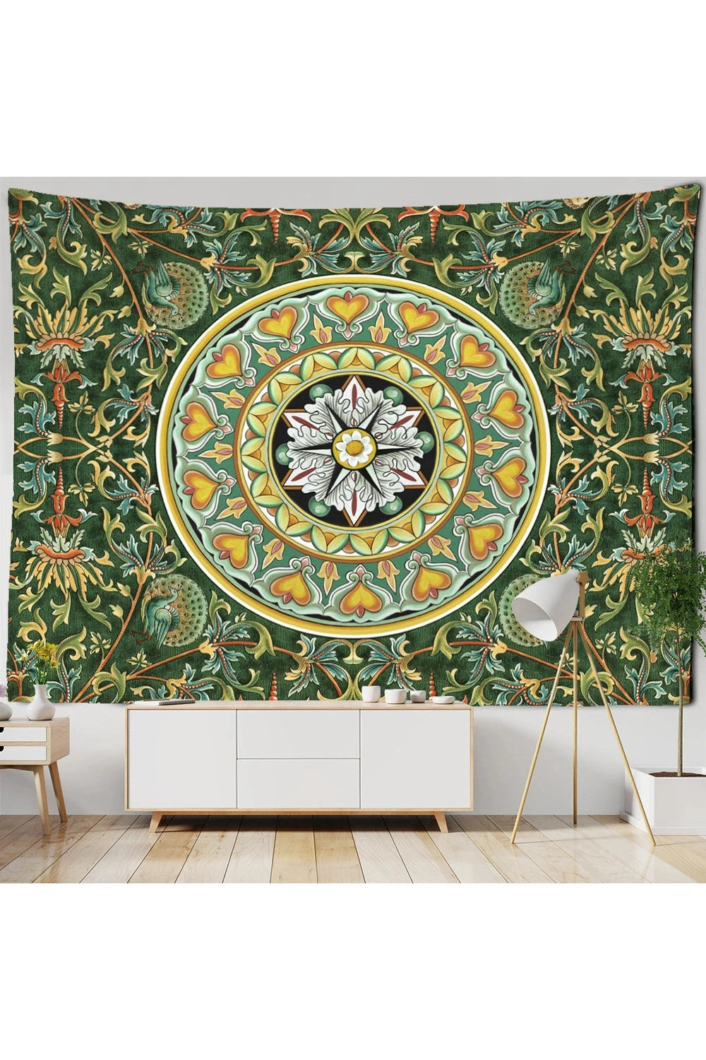 Bohemian Mandala Tapestry