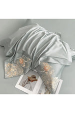 Floral Embroidery Bedding Set