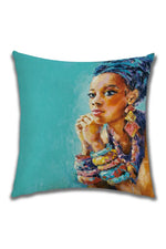 African Lady Pillow Case