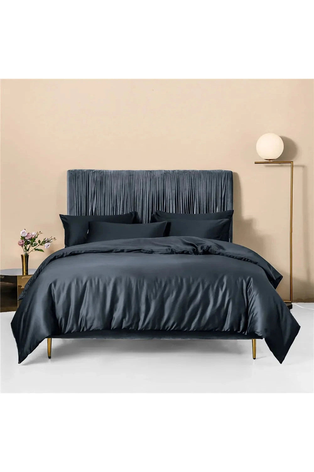 Dark Green Cotton Bedding Set