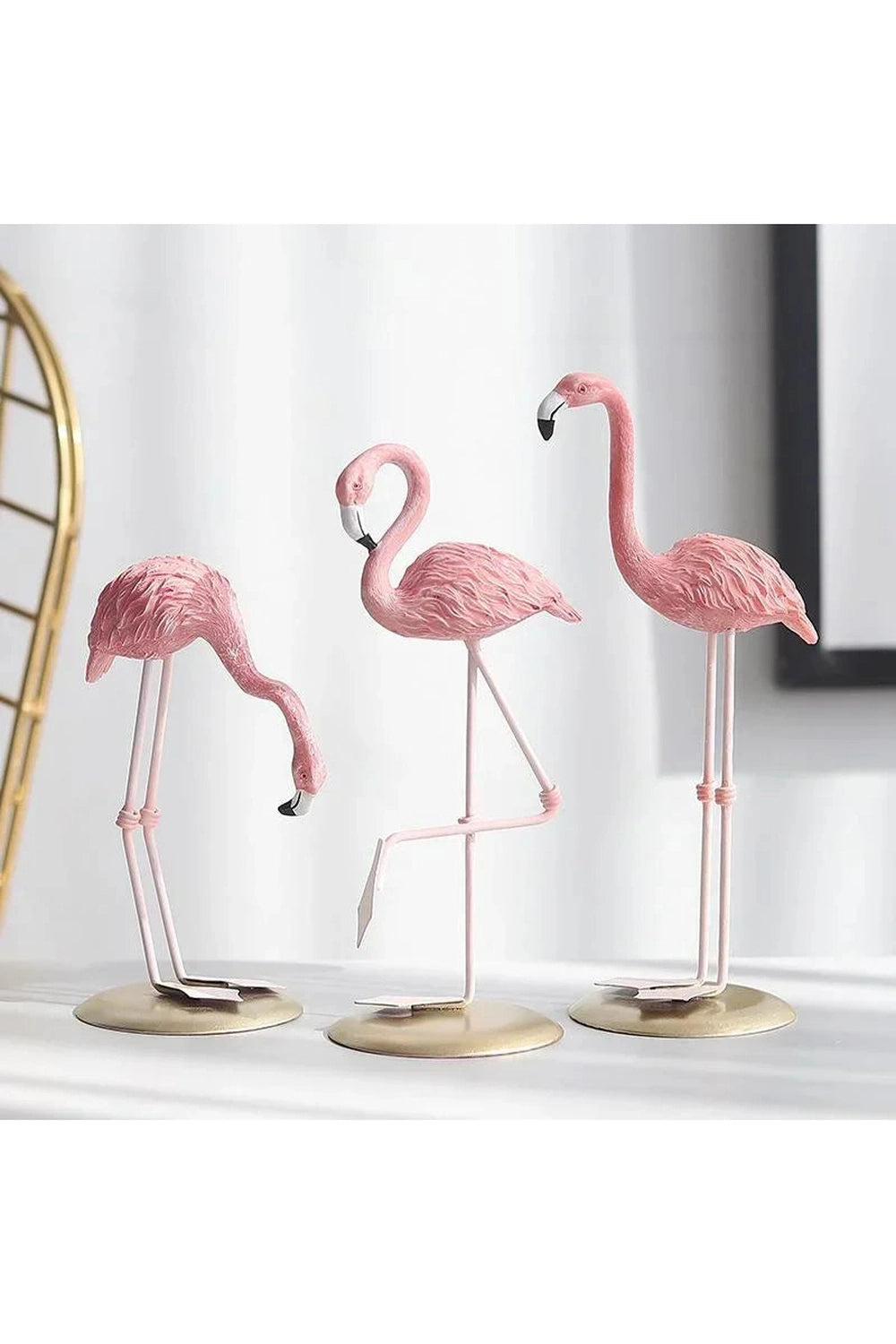 Pink Flamingo Desk Figurine