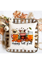 Pumpkin Spice Pillow Cover