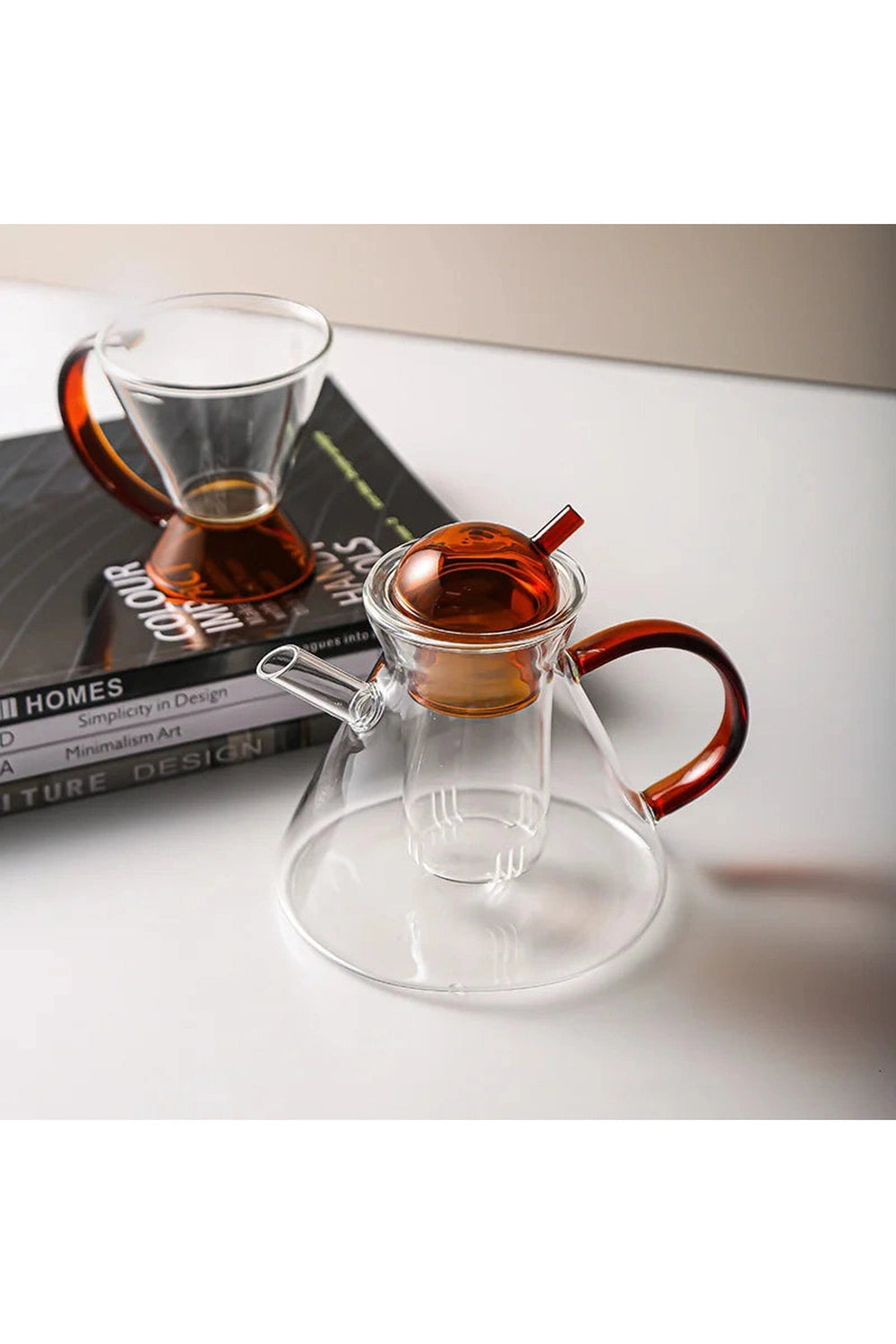 Transparent Glass Teapot