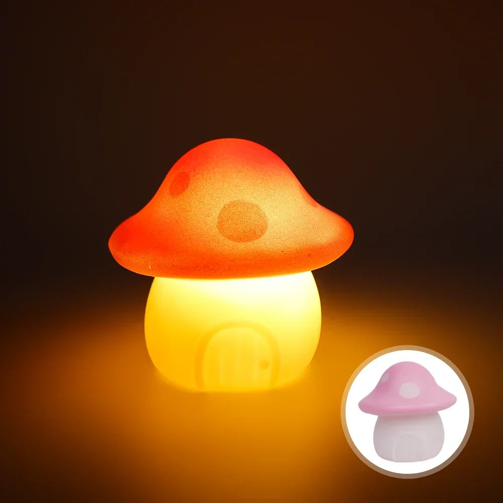 Mushroom LED Bedside Light