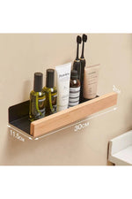 Minimalist Wood Floating Shelves