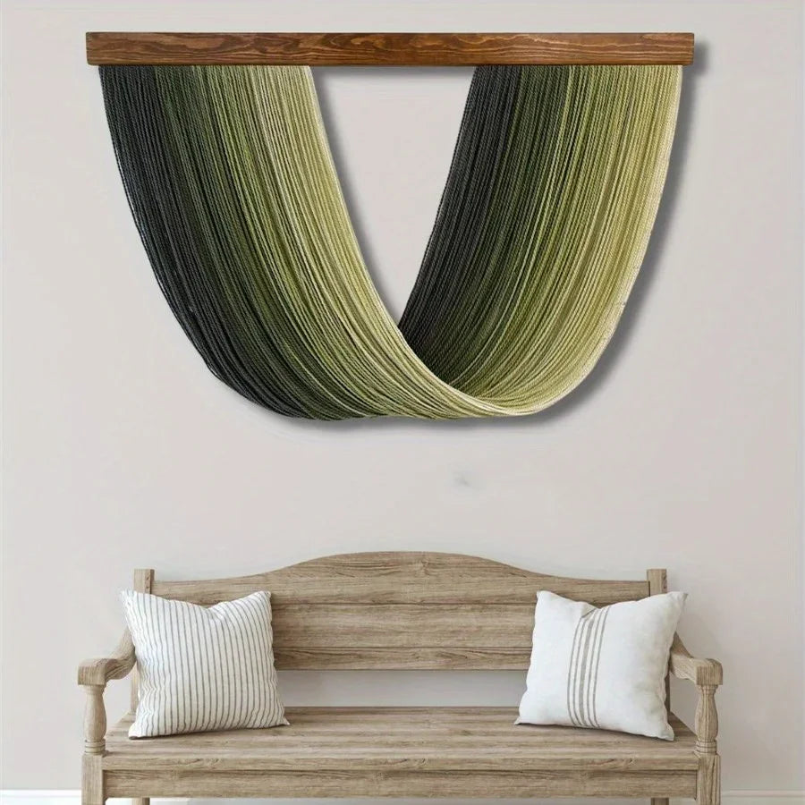 Earthy Wave Wall Hanging