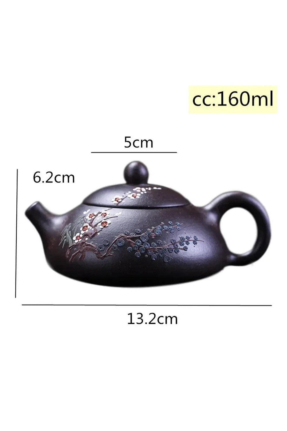 Clay Stone Scoop Teapot