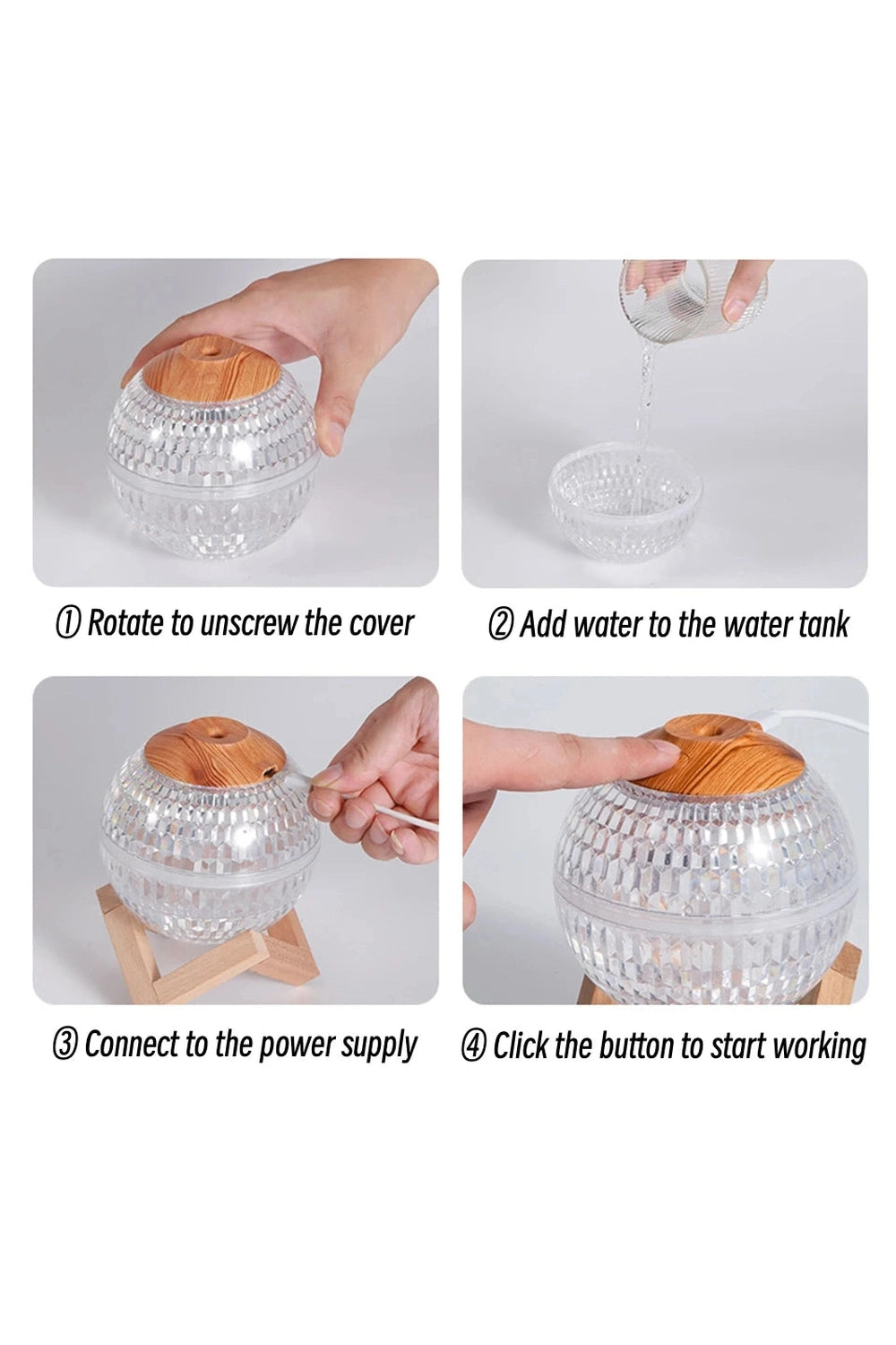 Crystal Ball Mist Diffuser