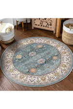 Vintage Round Plush Rug