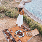 Southwestern Boho Geometric Blanket