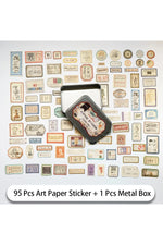 Vintage Ephemera Scrapbooking Stickers