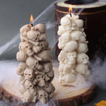 Skull Tower Chocolate Candle Mold DIY