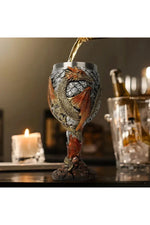 Dragon Resin Beer Goblet Cup