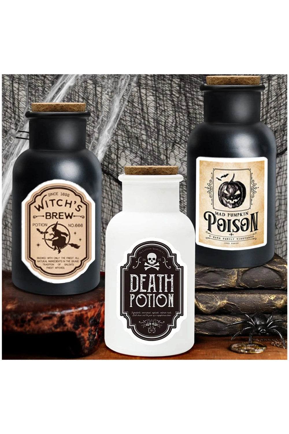 Witch’s Brew Halloween Bottles