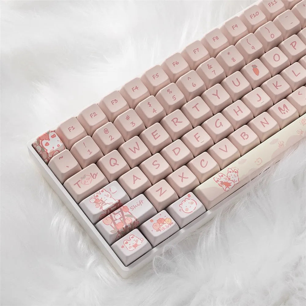 Cute Animal Gaming Keycaps