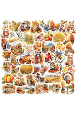 Autumn Woodland Adventure Stickers