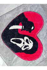 Love & Scream Heart Rug