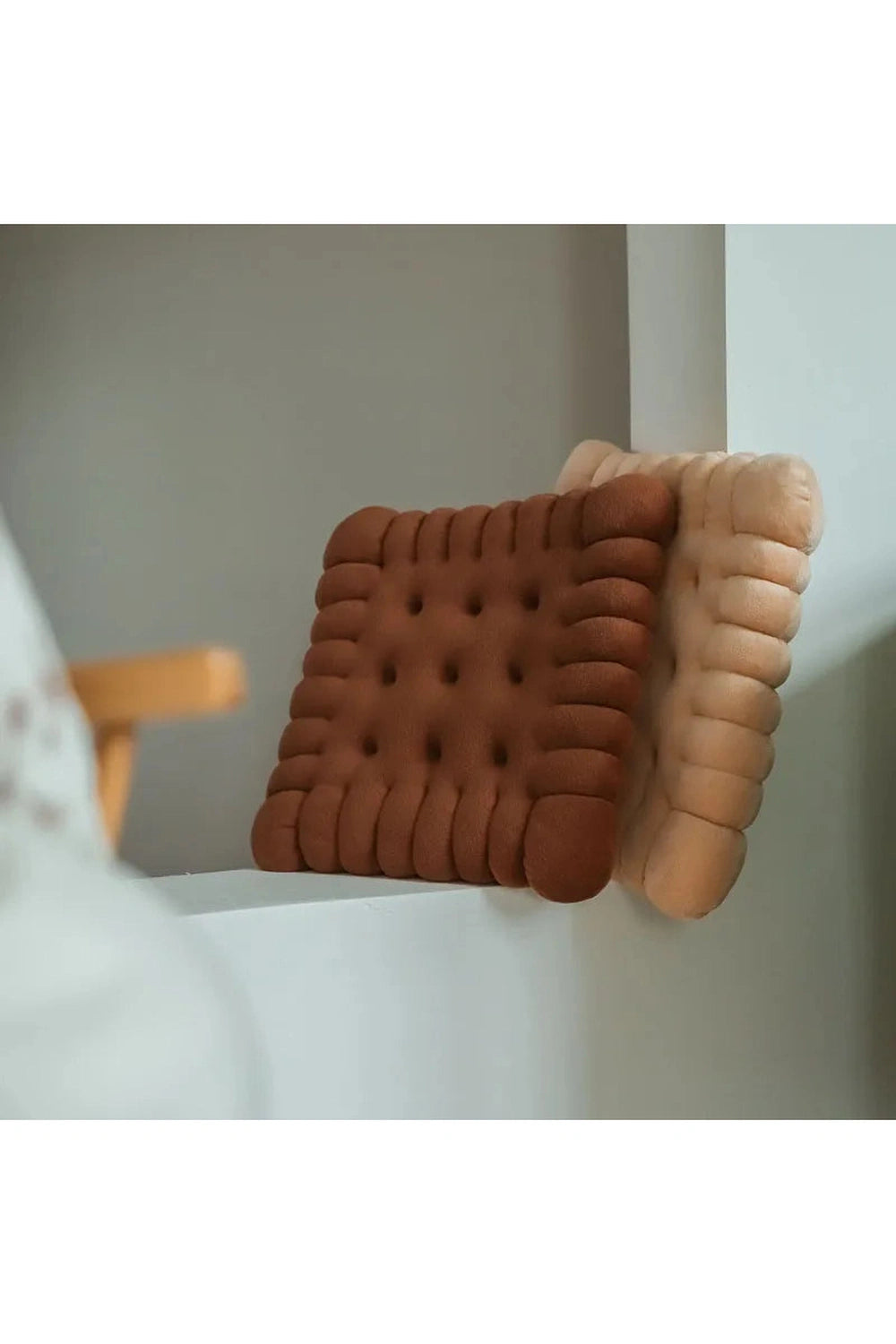 Biscuit Shape Chair Pillow