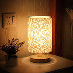 Golden Glow Leaf Table Lamp