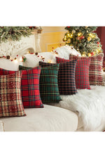 Christmas Plush Nordic Pillow Case