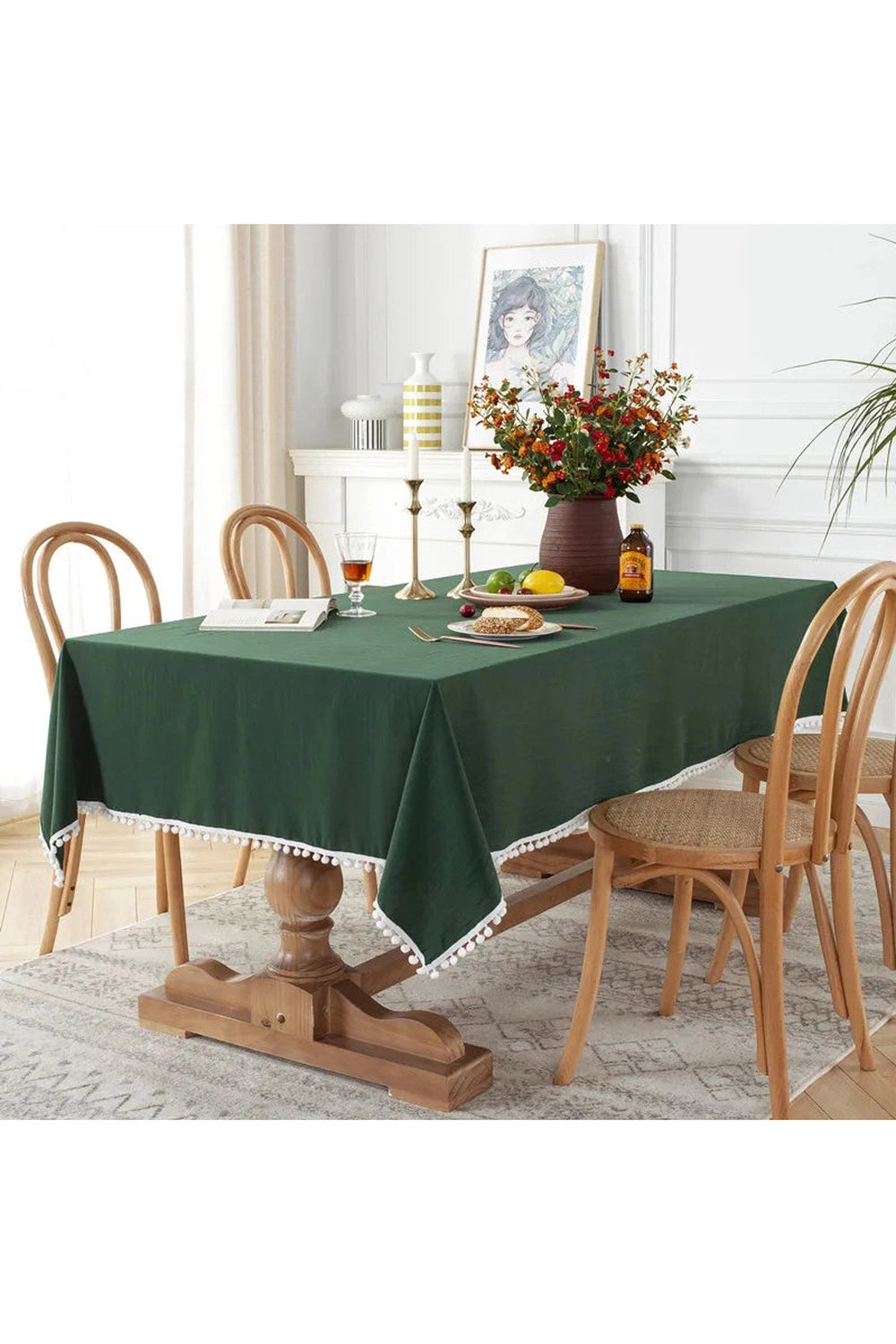 Evergreen Elegance Tablecloth