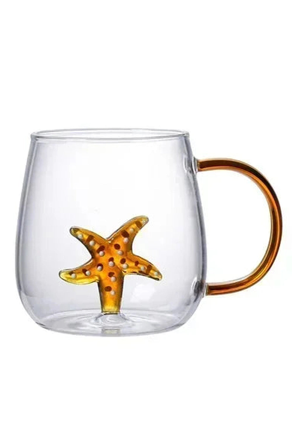 Cartoon Animal Glass Juice Cup