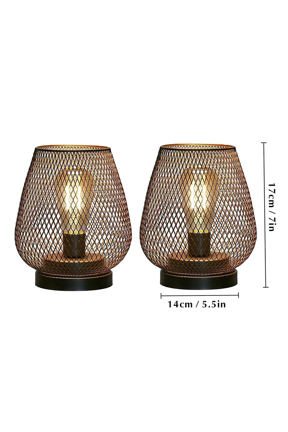 Cage Table Lamp Lantern