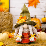 Autumn Harvest Gnome Figurines