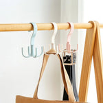 Compact Rotating Closet Hanger