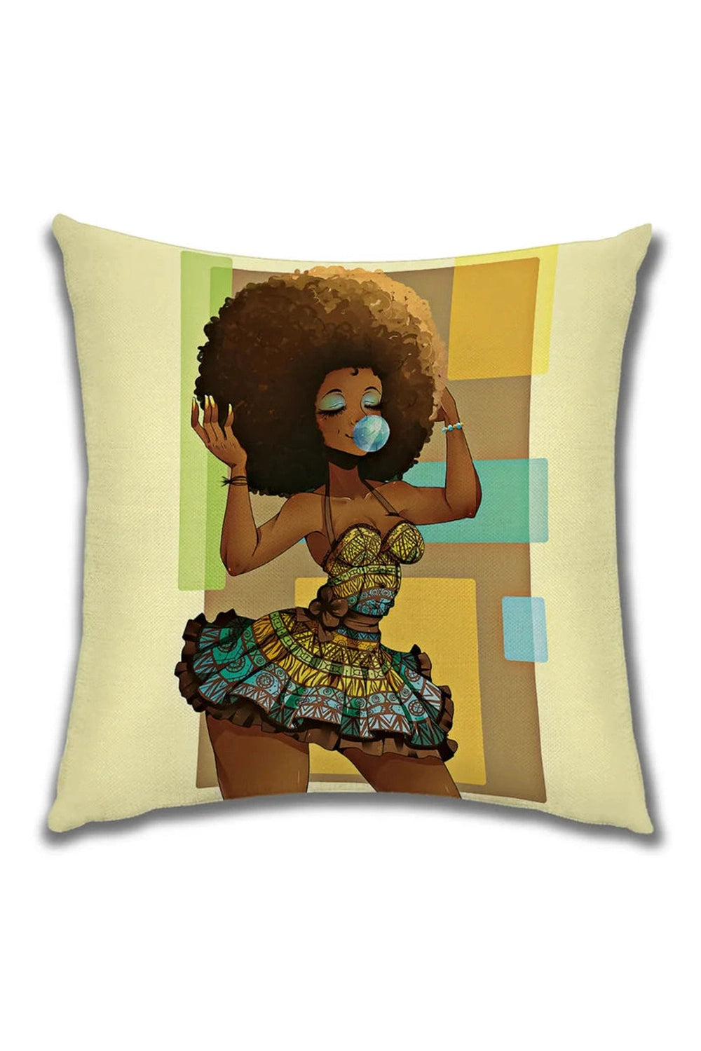 African Lady Pillow Case