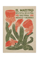 Mexican Cactus Canvas Prints