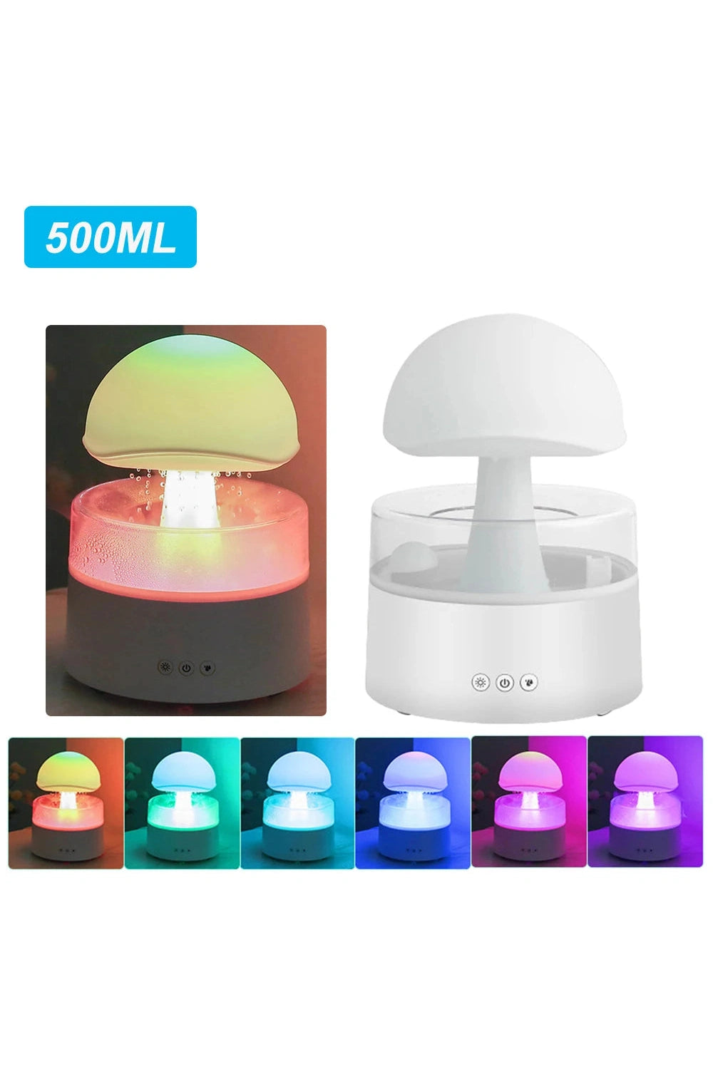 Aromatherapy Mushroom Night Humidifier