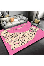 Y2K Leopard Lounge Rug