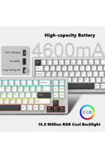 Versatile Tri-Mode Wireless Keyboard