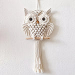 Boho Macramé Owl Wall Hanging