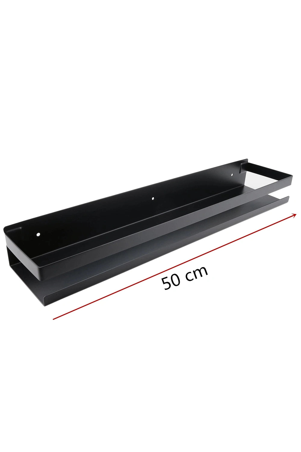 Modern Black Floating Shelves