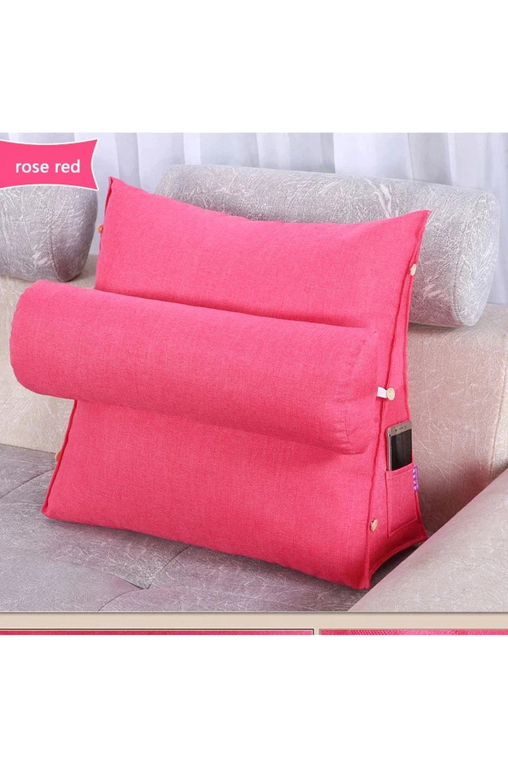 Fall Decor Cozy Reading Lounge Backrest Pillow