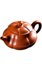 Pumpkin Purple Clay Teapot