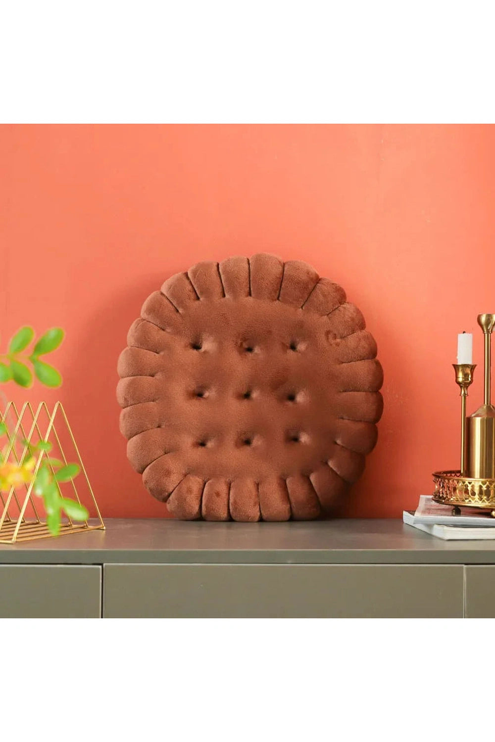 Biscuit Shape Chair Pillow