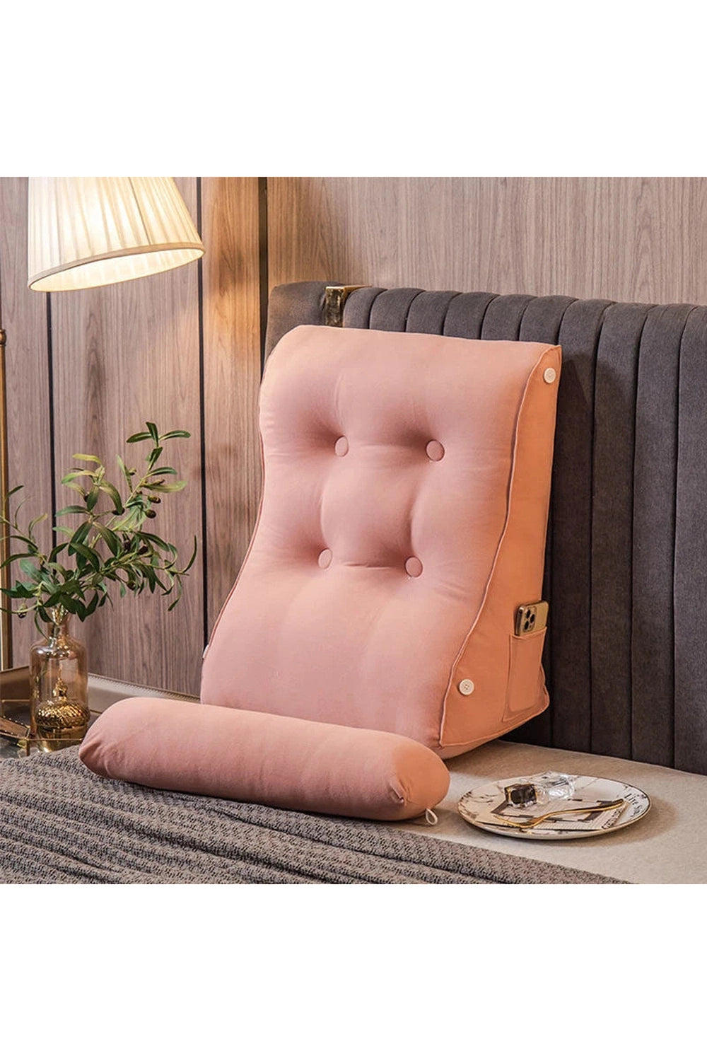 Triangle Sofa Backrest Pillow