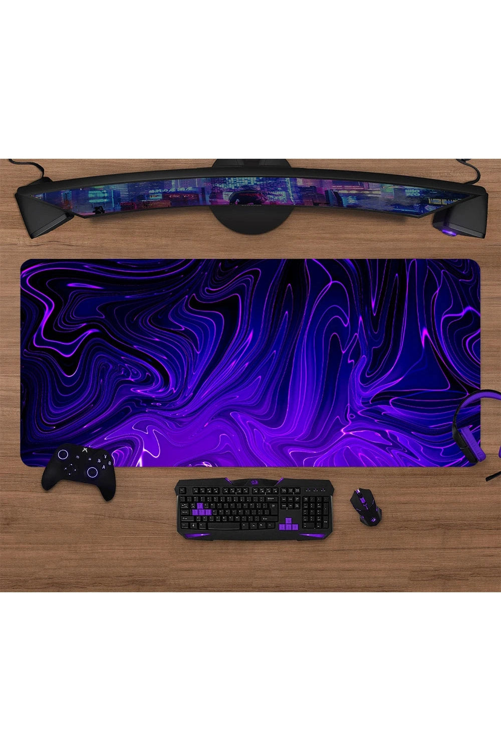 Liquid Paint Anime Deskmat