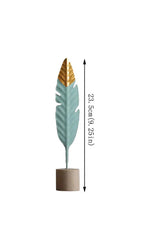 Modern Feather Table Decor Figurine