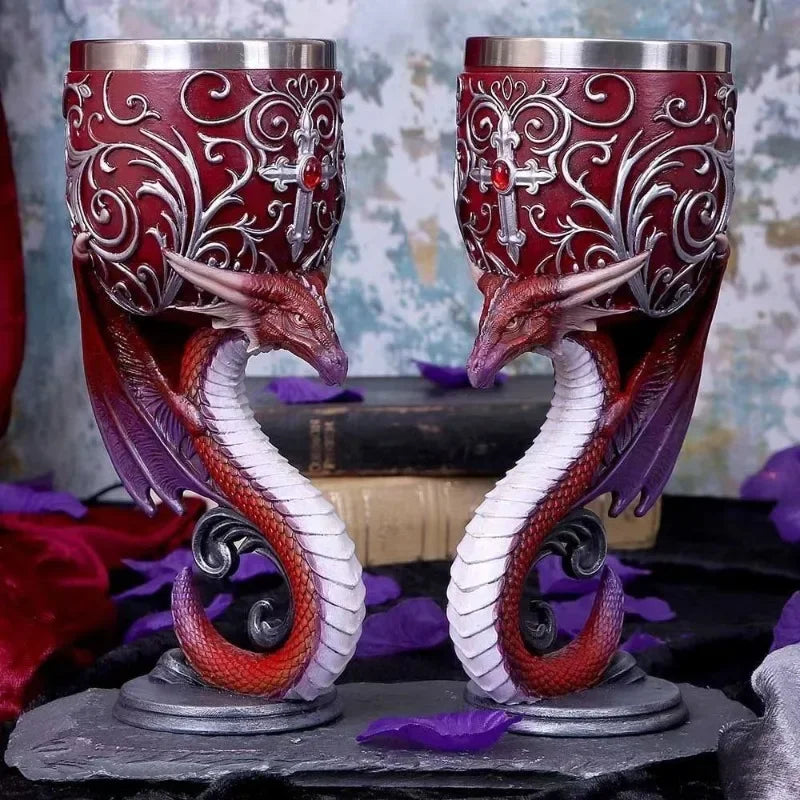 Dragon Skull Stainless Goblet