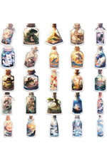 Bottle World Scrapbooking Stickers