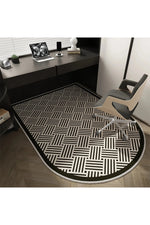 Monochrome Melody Desk Rug