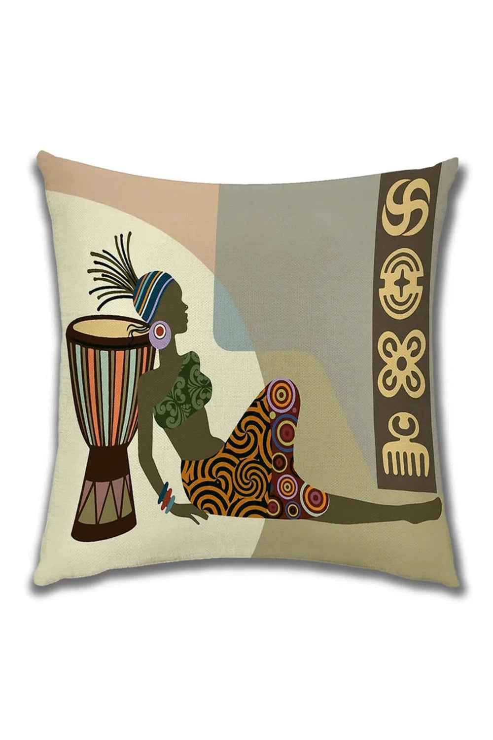 African Lady Pillow Case