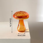 Whimsical Mushroom Glass Vases