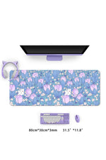 Purple Tulips Deskmat